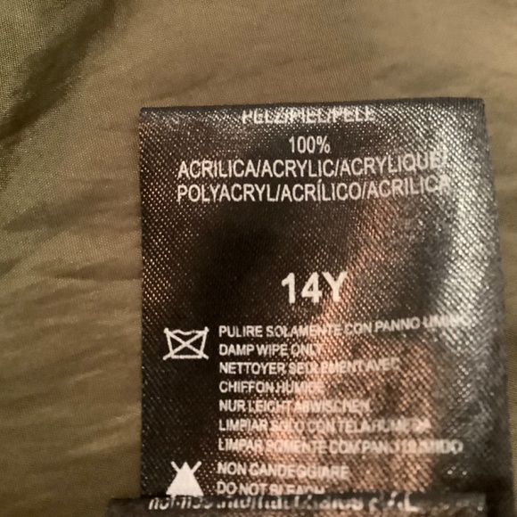 RELISH Women parka JACKET COAT S/XS REAL FINN RACOON,REAL LEATHER  TRIM - Picture 6 of 15